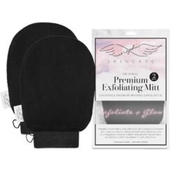 Mitt exfoliating leaves skin smooth and radiant