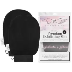 exfoliating mitt for spray tan