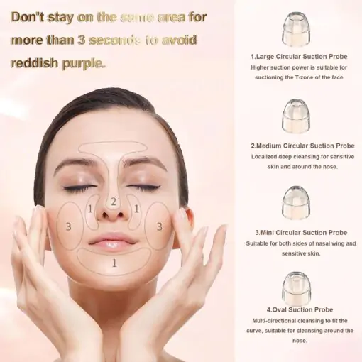 Blackhead Remover-Pore Vacuum,2024 Upgraded Black Head Remover for Face Tool with Camera - Image 5